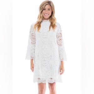 NWT ENGLISH FACTORY crochet shift dress